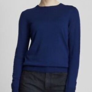 Uniqlo Extra Fine Merino Crew Neck Sweater Blue